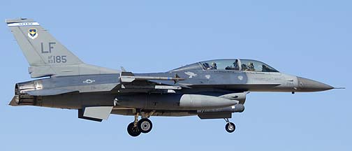 General Dynamics F-16D Block 25B Fighting Falcon 83-1185 of the 62nd Fighter Squadron Spike